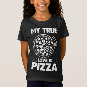 Meine wahre Liebe ist Pizza - Funny Valentine Day  T-Shirt