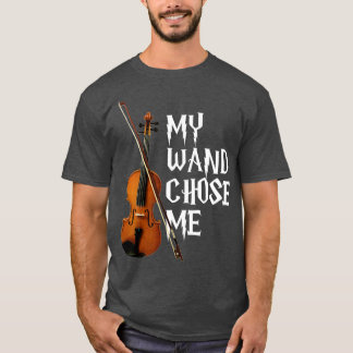 Meine Wand wählte mir Violinstiftgeschenk T-Shirt