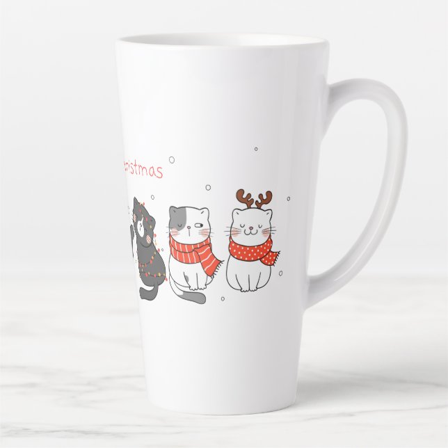 Meine Weihnachten! Latte Tasse (Rechts)