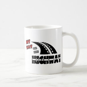 Meine Weise oder die Landstraße, 2, mit Landstra Tasse