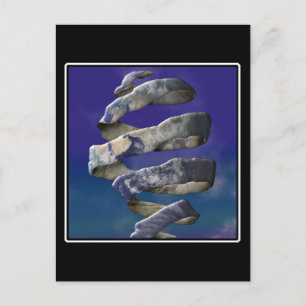 Meine Welt entwirft sich Postkarte