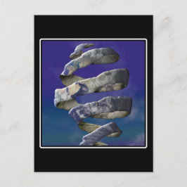 Meine Welt entwirft sich Postkarte