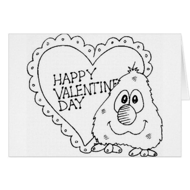 MEINE WELT IST "VOLLFARBE" VALENTINE-*YOU* DO IT (Vorderseite (Horizontal))