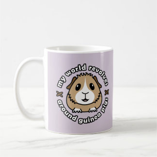 Meine Welt rotiert… Meerschweinchen-Tasse Tasse
