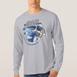 Meine Weltraumspaziergang-Reise | Männer Langarm T-Shirt
