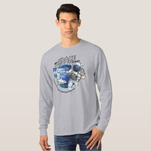 Meine Weltraumspaziergang-Reise Männer Langarm T-Shirt