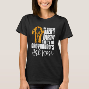 Meine Windows sind nicht Greyhound Hausbesitzer Gr T-Shirt