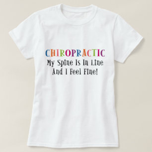 Meine Wirbelsäule ist im T - Shirt