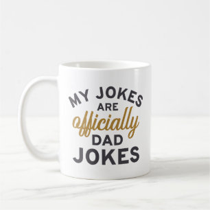 Meine Witze sind offizielle Vater-Witze Kaffeetasse