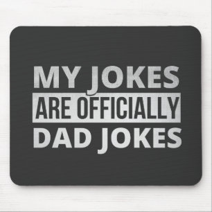 Meine Witze sind Witze von Vater Mousepad