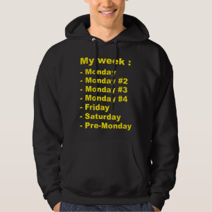Meine Woche Hoodie