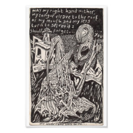 Meine Worte kamen auf mich zurück... Fotodruck