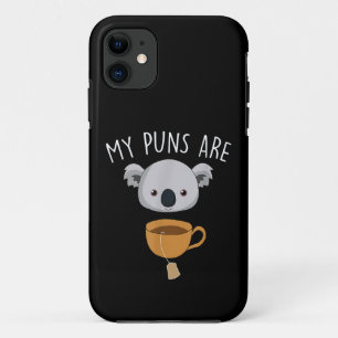 Meine Wortspiele sind Koala-Tee Lustige Tier-Worts Case-Mate iPhone Hülle