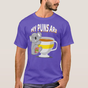 Meine Wortspiele sind Koala-Tee T-Shirt