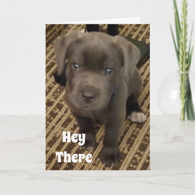 MEINE WÜNSCHE IST EIN "KISS" VON IHNEN AM GEBURTST KARTE (Vorderseite)