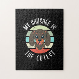 Meine Wurst ist die Niedliche Puzzle