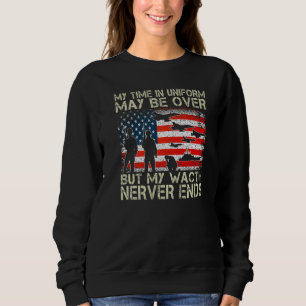 Meine Zeit in Uniform ist vielleicht vorbei, aber Sweatshirt