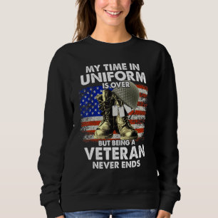 Meine Zeit in Uniform ist vorbei, aber ein altgedi Sweatshirt
