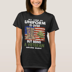 Meine Zeit in Uniform ist vorbei, aber ein altgedi T-Shirt