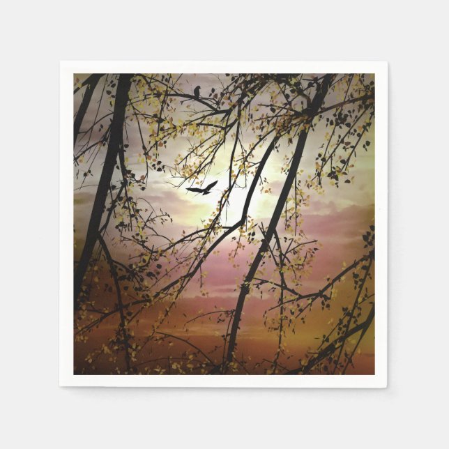 Meine Zeit zu fliegen Serviette (Vorderseite)