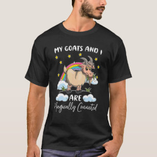 Meine Ziegen und ich sind magisch verbundener Land T-Shirt