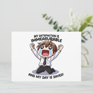 Meine Zufriedenheit ist unermesslich! Einladung