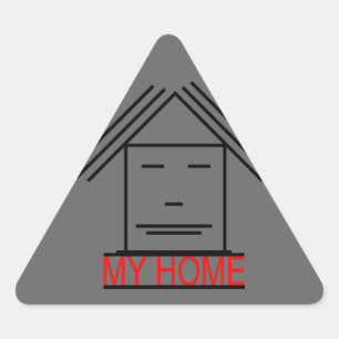 Meine Zuhause - Aufkleber