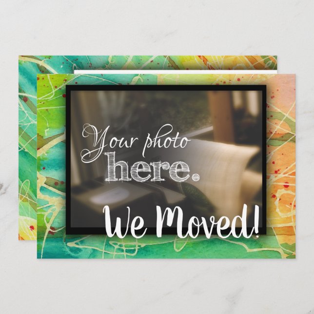 Meine Zuhause ist meine Heiligtümer-Zuhause, die I Einladung (Vorne/Hinten)