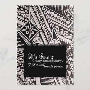 Meine Zuhause ist meine Heiligtümer-Zuhause, die I Einladung