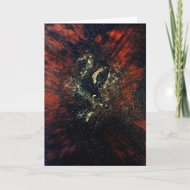 Meine Zwillingsflamme Feiertagskarte (Vorderseite)