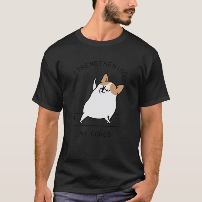 Meinen lustigen Freund Coregi stärken T-Shirt (Vorderseite)