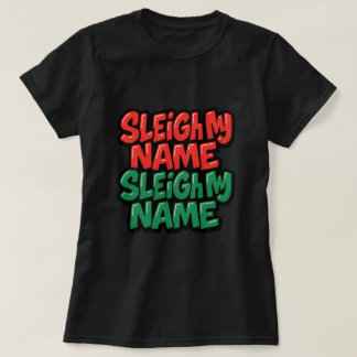 meinen Namen in den Schnee schreiben T-Shirt