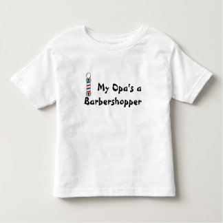 Meines Opas ein Barbershopper Kleinkind T-shirt