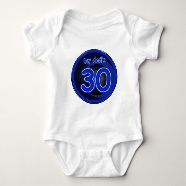 Meines Vaters ist 30 Baby Strampler (Vorderseite)