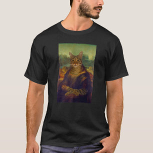 Meining Lisa Funny Cat Cat T Cat T-Shirt