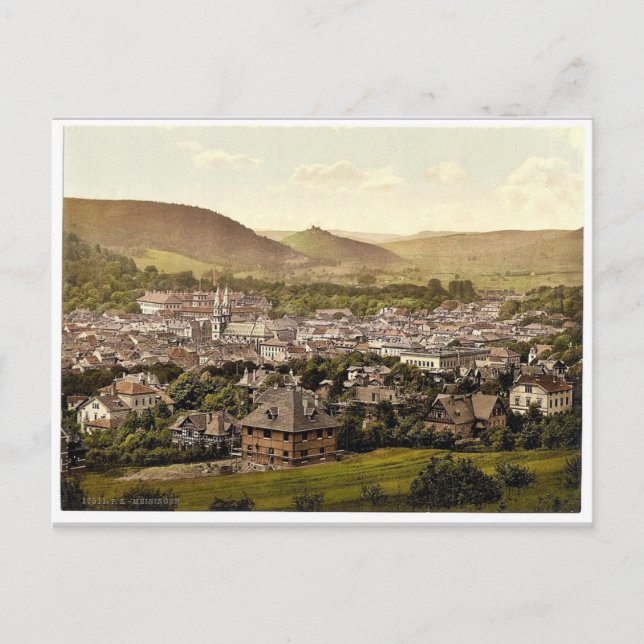 Meiningen, Thüringen, Deutschland, großartiges Fot Postkarte (Vorderseite)