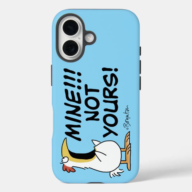 MEINS! NICHT DEINS! Boyntons Hühner-Handyhülle Case-Mate iPhone Hülle (Rückseite)