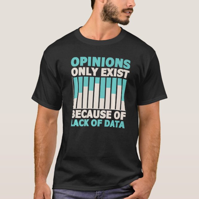 Meinungen bestehen mangels Datenanalysedaten T-Shirt (Vorderseite)