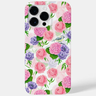 Meise und Blumen Case-Mate iPhone 14 Pro Max Hülle