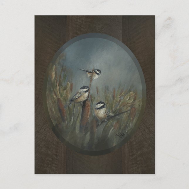 Meisen-Teich Postkarte (Vorderseite)