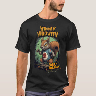 Meissling-Eichhörnchen - Trick oder Trete T-Shirt