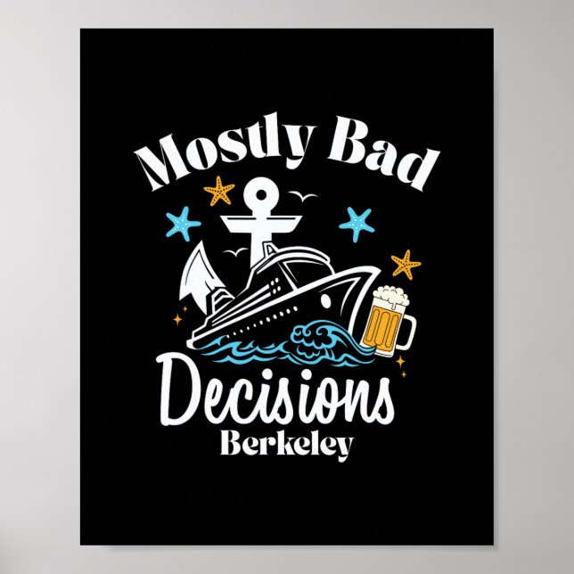 Meist D-Entscheidungen Berkeley Spring Break  Poster (Vorne)
