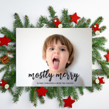 Meist Merry Funny Foto Weihnachten