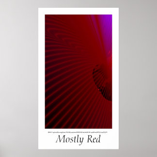 Meist rot poster