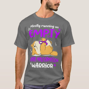 Meistens läuft auf leerem Chiari Malformation Warr T-Shirt