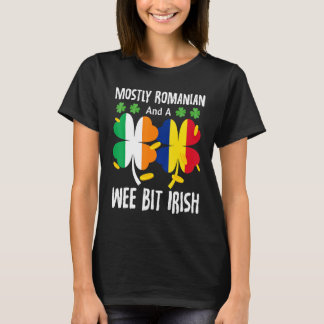 Meistens rumänisch und ein WBit irisch St Patricks T-Shirt