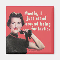 Meistens stehe ich einfach nur da herum, wo ich at