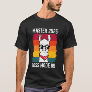 MEISTER 2025 BOSS-MODUS AKTIVIEREN Lustiger Master T-Shirt