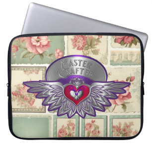 Meister-Abzeichen fürs Sammelalbum Laptopschutzhülle