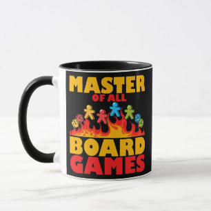 Meister aller Brettspiele Nacht Outfit  Tasse